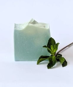 jabón de barra menta