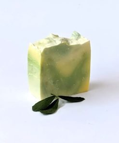 jabón de barra te verde